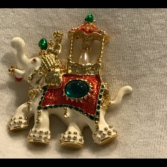 Hutton Wilkinson Enamel Elephant - Picture 4 of 7